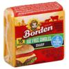 Borden Dairy Cheese Product, Pasteurized Prepared, Fat Free, Singles, Sharp