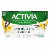 Activia Yogurt, Nonfat, Probiotic, Greek, Vanilla, 4 Pack