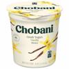 Chobani Yogurt, Greek, Non-Fat, Blended, Vanilla