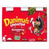 Danimals Smoothie, Strawberry Flavor, 6 Pack