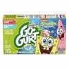 Go-Gurt Yogurt, Low Fat, Strawberry Splash/Cool Cotton Candy, Spongebob Squarepants, Value Pack