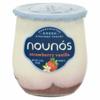 Nounos Yogurt, Greek, Strawberry Vanilla, Strained