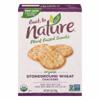Back To Nature Crackers, Organic, Stoneground Wheat