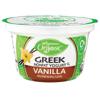 Wegmans Organic Vanilla Nonfat Greek Yogurt
