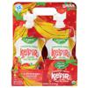 Wegmans Organic Probiotic Snack Kefir Cultured Whole Milk Smoothie, Strawberry Banana