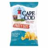 Cape Cod Potato Chips, Sea Salt & Vinegar, Kettle Cooked, Party Size