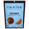 Craize Corn Crisps, Toasted, Coconut, Extra Thin & Crunchy