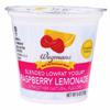 Wegmans Raspberry Lemonade Blended Lowfat Yogurt, Limited Edition