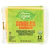 Wegmans Organic Singles American Pasteurized Process Cheese Product, 12 Yellow Singles