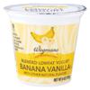 Wegmans Yogurt, Blended, Lowfat, Banana Vanilla