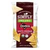 Doritos Simply Tortilla Chips, Organic, White Cheddar Flavored