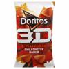 Doritos 3D Crunch Corn Snacks, Chili Cheese Nacho Flavored