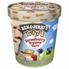 Ben & Jerry's Topped Ice Cream, Strawberry Topped Tart