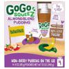 GoGo Squeez Almond Blend Pudding, Banana, 4 Pack