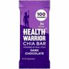 HEALTH WARRIOR 100 Calories Chia Bar, Dark Chocolate