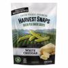Harvest Snaps Green Pea Snack Crisps, White Cheddar, Sharp & Creamy