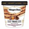 Haagen-Dazs Ice Cream, Salted Caramel & Chocolate, Crispy Trio Layers,