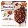 Haagen-Dazs Ice Cream Bars, Vanilla Milk Chocolate Almond, 3 Pack
