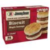 JIMMY DEAN Snack Size Maple Sausage Biscuit Sandwiches, 10 Count (Frozen)