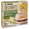 Jimmy Dean Delights English Muffin Sandwiches, Turkey Sausage, Egg White & Cheese