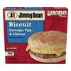 Jimmy Dean Biscuit Sandwiches, Sausage, Egg & Cheese