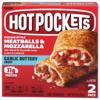 Hot Pockets Sandwich, Meatballs & Mozzarella, Italian Style, 2 Pack