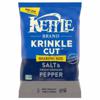 Kettle Brand Krinkle Cut Potato Chips, Salt & Fresh Ground Pepper, Sharing Size