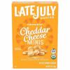 Late July Sandwich Crackers, Organic, Cheddar Cheese, Minis