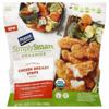 Perdue Simply Smart Organics Chicken Breast Strips, with Rib Meat, Lightly Breaded