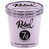 REBEL Ice Cream, Peanut Butter Fudge