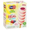 Popsicle Frozen Dairy Dessert, Strawberry, Blueberry & Vanilla Swirl, Fruit Twister, 6 Pack
