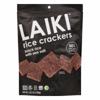 Laiki Rice Crackers, Gluten Free, 100% Whole Grain, With Sea Salt