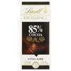 Lindt Excellence Dark Chocolate, Extra Dark, 85% Cocoa