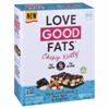 Love Good Fats Chewy Nutty Nut Bars, Dark Chocolatey Sea Salt & Almond