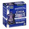 Mamma Chia Chia Squeeze, Organic, Wild Raspberry, 4 Pack