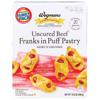 Wegmans Hors D Oeuvres Uncured Beef Franks in Puff Pastry, FAMILY PACK