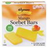 Wegmans Mango Sorbet Bars, 6 Bars
