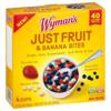 Wyman's Just Fruit & Banana Bites, Strawberries, Maine Wild Blueberries