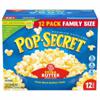 Pop-Secret Popcorn, Extra Butter, Family Size, 12 Pack