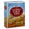 Red Oval Farms Stoned Wheat Thins Snack Crackers, Mini