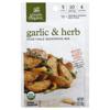 Simply Organic Seasoning Mix, Vegetable, Organic, Garlic & Herb