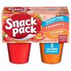 Snack Pack Juicy Gels, Sugar Free, Strawberry/Orange, 4 Pack