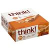 think! High Protein Bars, Creamy Peanut Butter, Chocolate Dipped