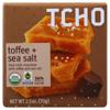 TCHO Dark Milk Chocolate, Toffee + Sea Salt