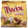 Twix Cookie Bars, Caramel, Milk Chocolate, Minis