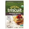 Triscuit Crackers, Organic, Cracked Pepper & Olive Oil