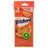 Trident Gum, Sugar Free, Tropical Twist, 3 Packs