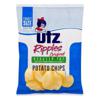 Utz Potato Chips, Ripples. Original, Reduced Fat, Family Size