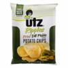 Utz Potato Chips, Fried Dill Pickle Flavored, Ripples, Family Size