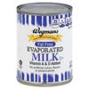 Wegmans Evaporated Milk, Fat Free